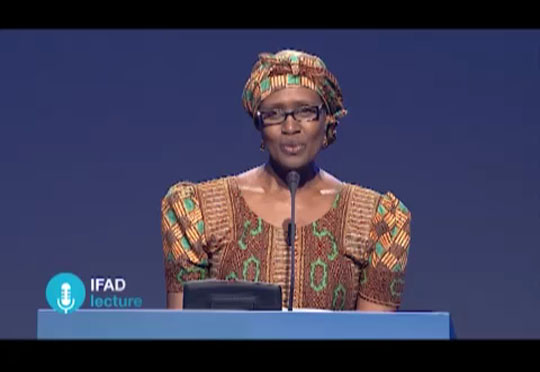 Ifad Lecture, Winnie Byanyima